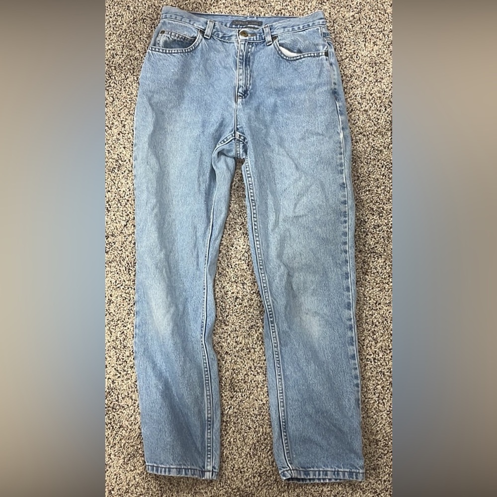Woman’s Blue Jeans Without Holes (Petite)
